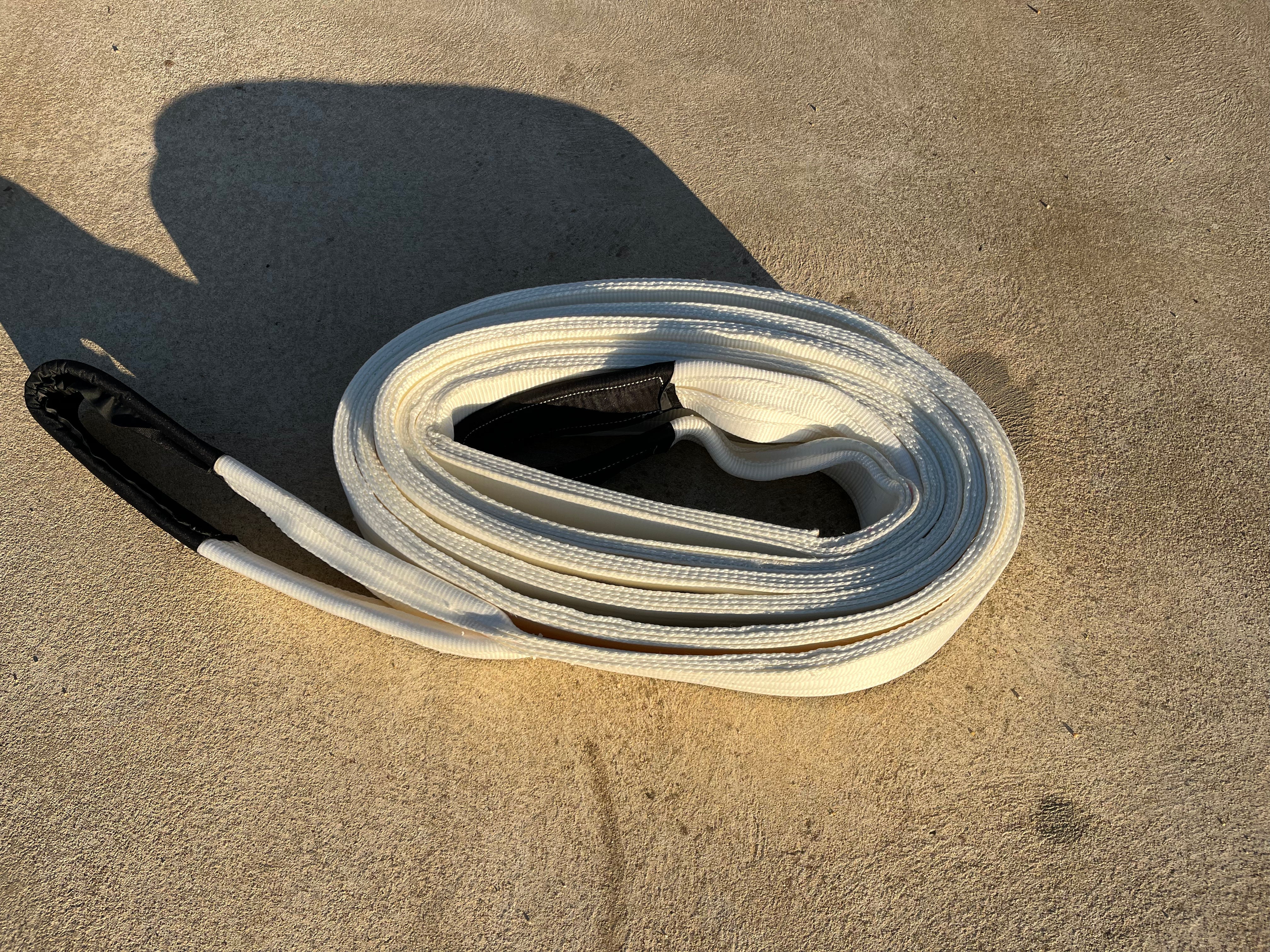 15 Metre, 16,000kg Snatch Strap: Reliable and Safe Towing Solution in Stock | Heavy-Duty Recovery Equipment