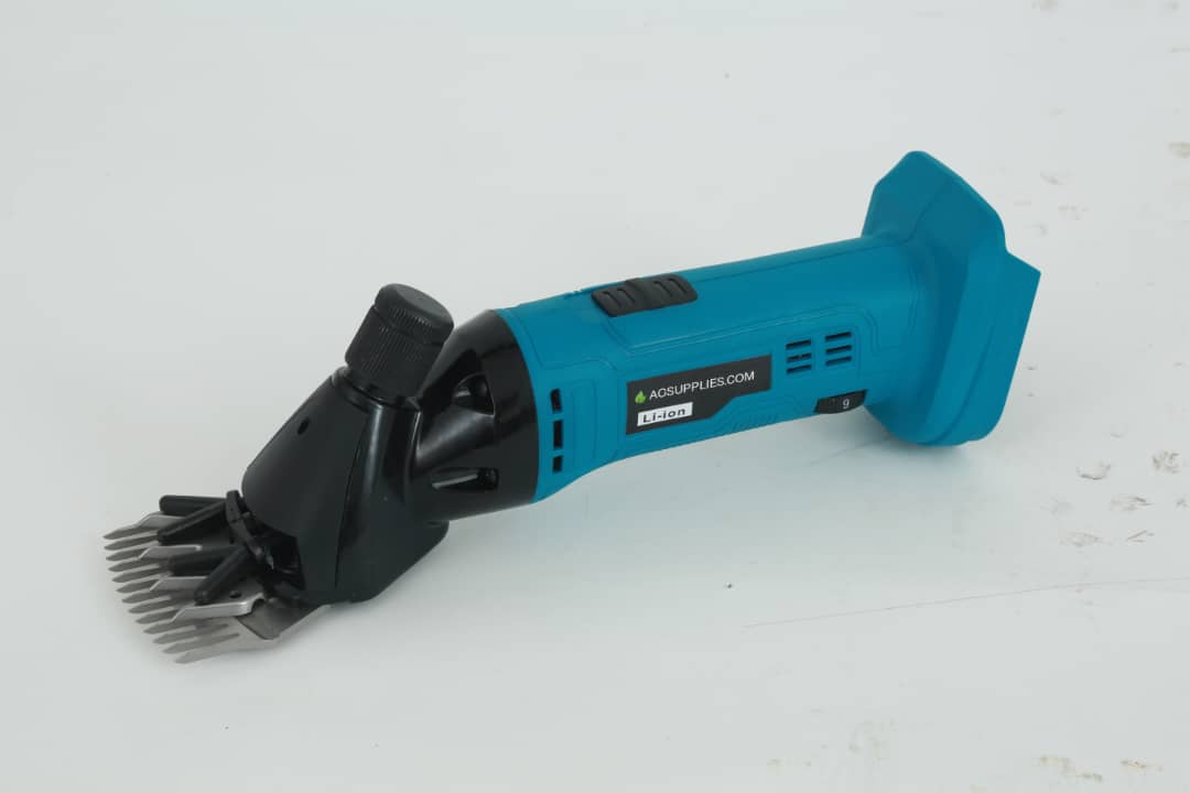 Premium Cordless 6-Speed 13-Teeth Electric Wool Shears Pet Machine - Perfect for Sheep, Goat and Alpaca Shearing - Compatible with Makita 18V Battery